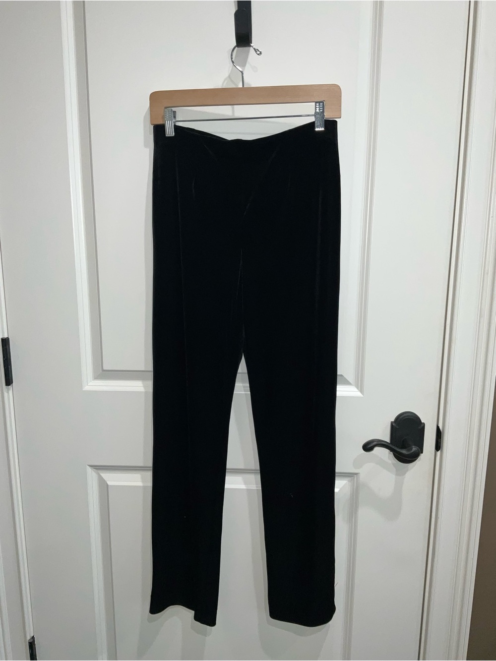 Sharon Young Black Velvet Trousers